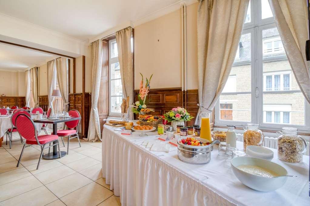 Brit Hotel Le Cygne Saint-Hilaire-du-Harcouet Nhà hàng bức ảnh